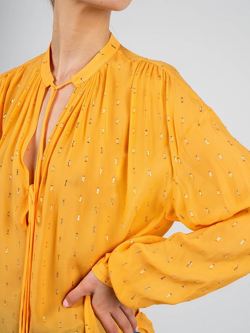 Patrizia Pepe Blouse Woman's Orange - Image 5