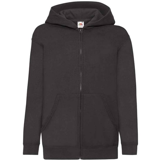 Fruit of the Loom Kinderen/Kinderkapjes Sweatshirt (Zwart) - Image 1