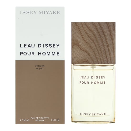 Issey Miyake L'eau D'issey Pour Homme Vetiver Eau de Toilette 50ml Spray For Him - Image 1