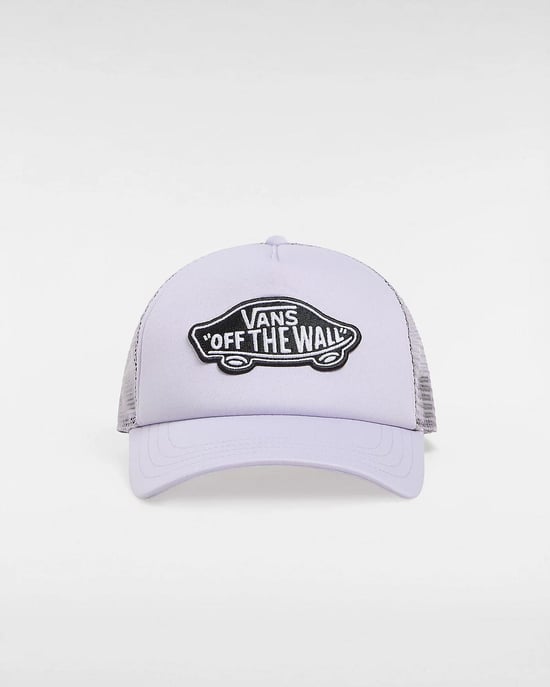 VANS Classic Patch Curved Bill Trucker Hat in Cosmic Sky - Image 2