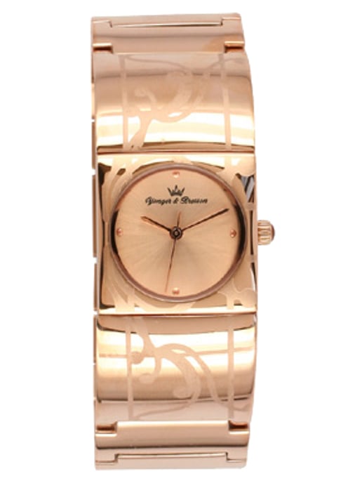 Yonger and Bresson: Yellow Gold Stainless Steel Watch