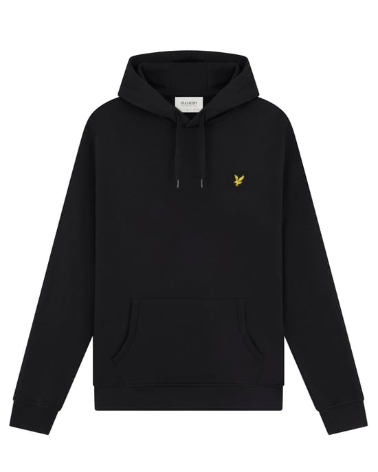 Lyle & Scott Pullover Hoodie Plus in Black - Image 5