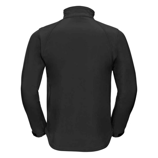 Russell Mens Plain Soft Shell Jacket (Black)