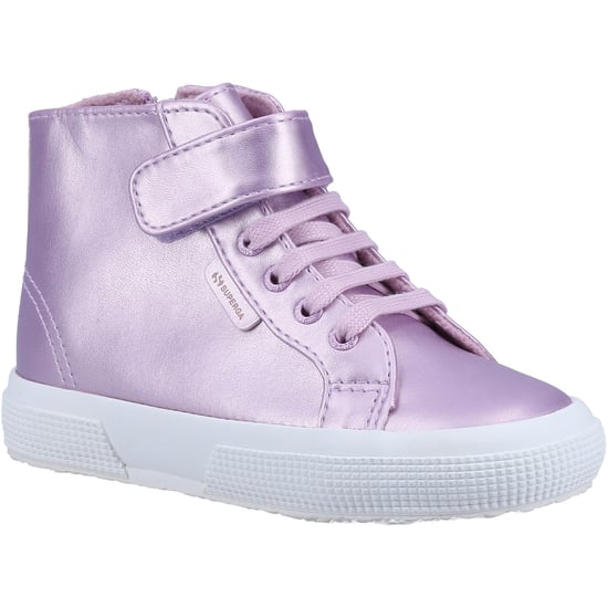 Superga 2674 Kids Faux Leather Glitter Girls Boots - Image 1
