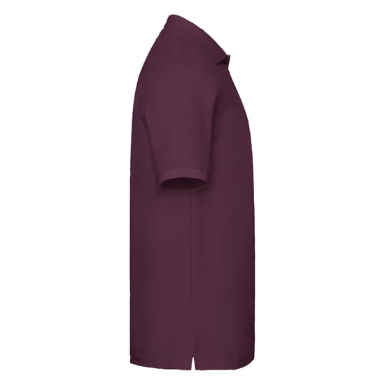 Fruit of the Loom Heren Premium Piqué Poloshirt (Bourgondië) - Image 3