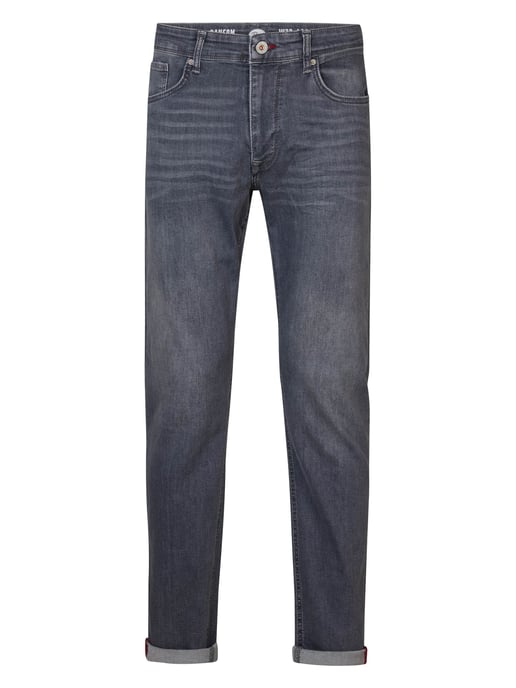 Petrol Industries - Heren Ransom Regular Tapered Fit Jeans  - Grijs - Image 1