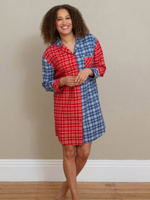 Kite Clothing Cosmore Flannel Check Nightshirt