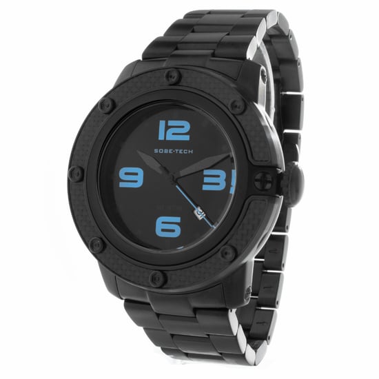 Glam Rock Mens Watch Quartz black - Image 1