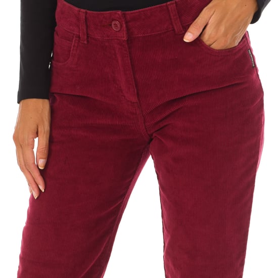MULLEY WINT long trousers with ribbed hems GA4FOE woman