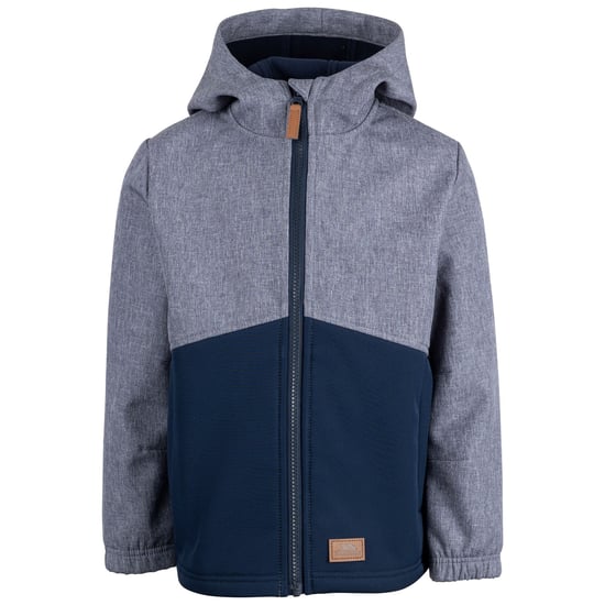 Trespass Childrens/Kids Cheerfully Soft Shell Jacket (Navy)