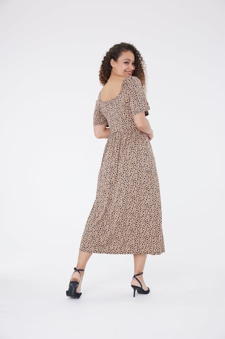 Kira Dot Print Dress