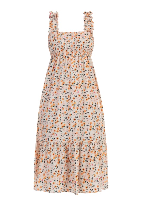 Mymo midi-jurk Dames Crème veelkleurig - Image 1