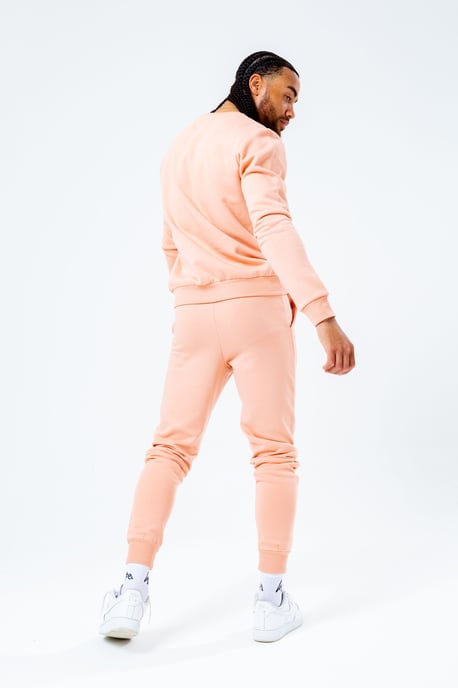 Hype Pink Scribble Men's Crew Neck