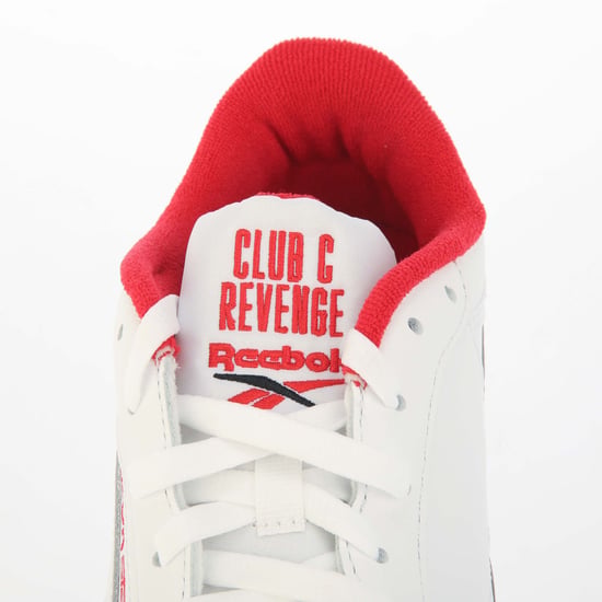 Men's Reebok Classics Club C Revenge Trainers in White red