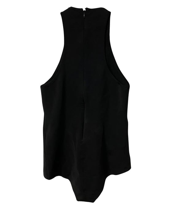 Givenchy Lace-Up Bodysuit in Black Viscose - Image 4