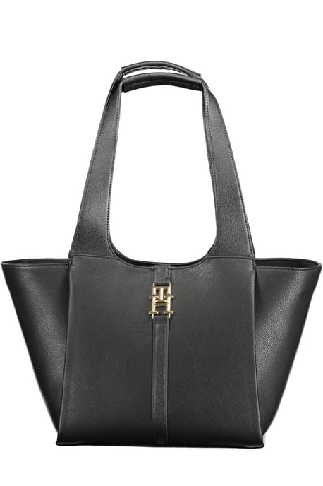Tommy Hilfiger Women's Black Polyurethane Handbag