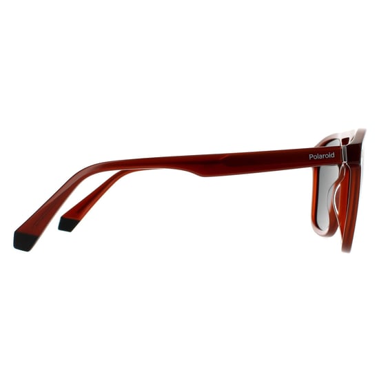 Polaroid Aviator Mens Brown Grey Polarized - Image 4