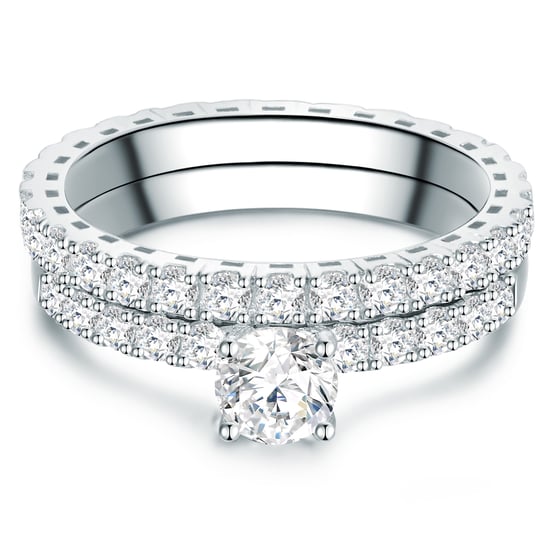 Trilani Female Sterling Silver Set (Ring 2er) - Image 1