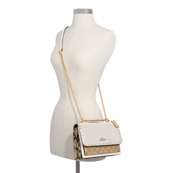 Signatur Ormskinnsprägling Mix Nitar Klare Crossbody-väska - Image 4
