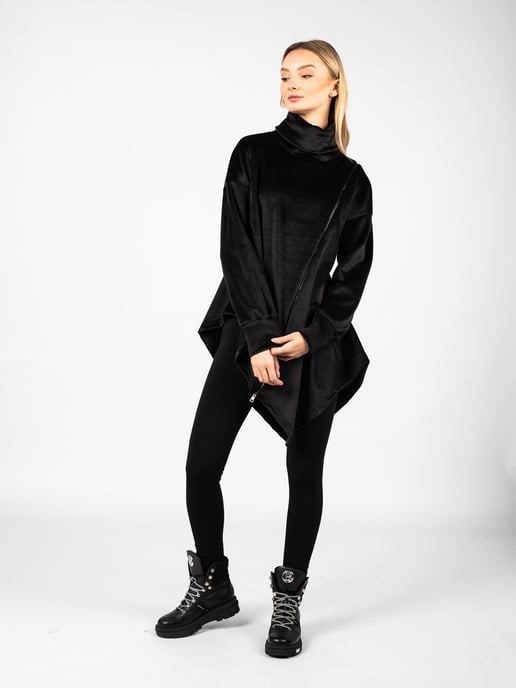 La Haine Inside Us Pullover LW618 Woman's Black