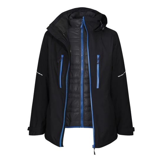 Regatta Mens X-Pro Evader III Jacket (Black/Oxford Blue)