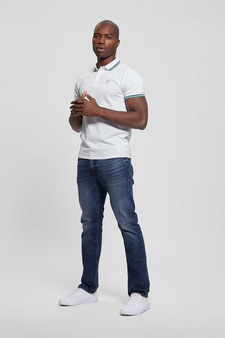 Sport Pique Poloshirt Wit - Image 1