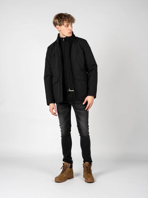 Geox Jacket Tevere Men's Black - Image 5