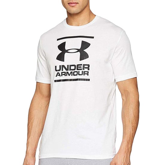 Under Armour Heren UA GL Foundation Korte Mouw T-shirt Wit - Image 1