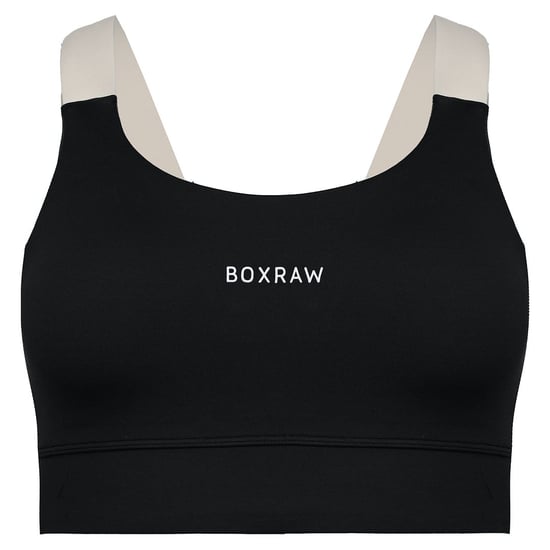 BoxRaw Alicia Womens Black Sports Bra - Image 1