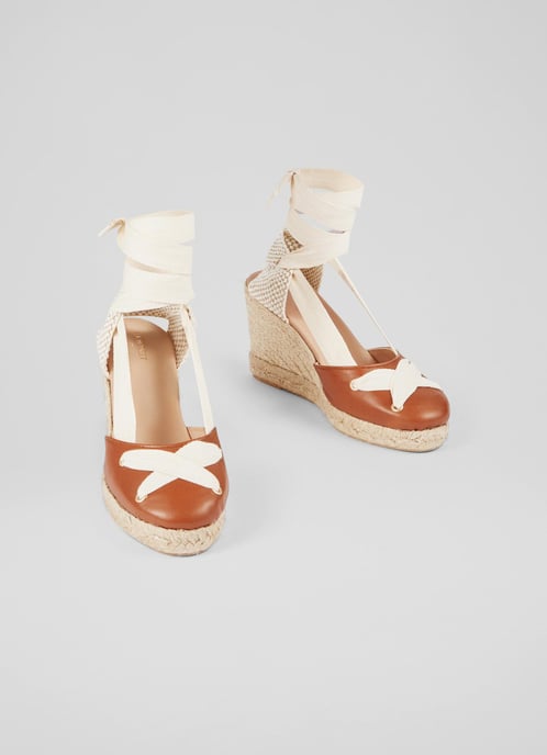 LK Bennett Ophelia Casual Sandals, Tan
