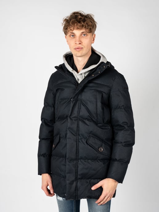 Geox Parka Levico Men's Black - Image 3