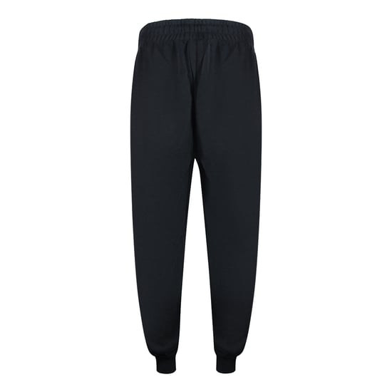 Cavalli Class Bold Red Logo Black Sweatpants