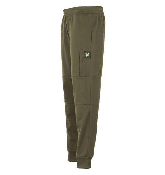 Lyle & Scott Stretch Waist Mid Rise Khaki Heren Pocket Trainingsbroek ML1207V W123 - Image 2