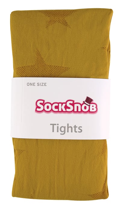 Sock Snob - Ladies Coloured 80 Denier Opaque Fashion Tights - Star - Image 2
