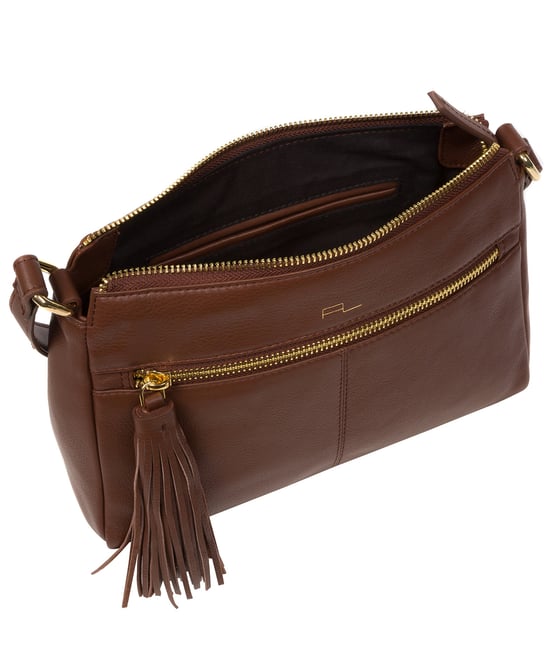 'Isabella' Black Nappa Leather Grab Bag