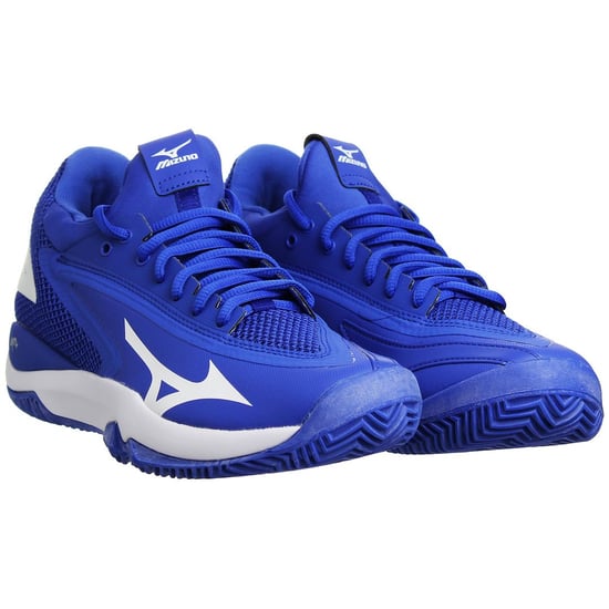 Mizuno Wave Impulse CC Mens Blue Tennis Shoes - Image 3