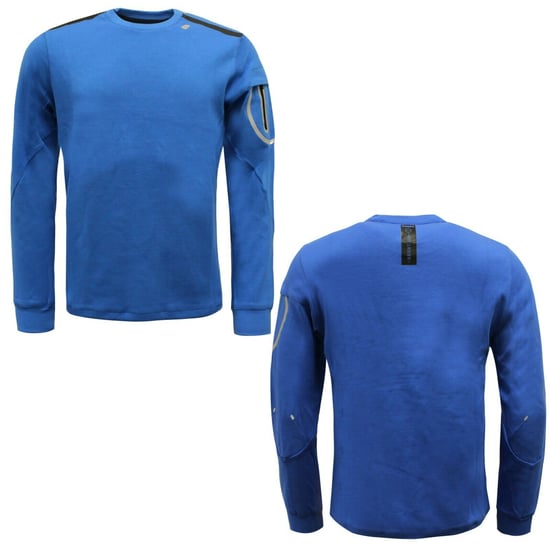 Diadora Sportswear Mens Blue Sweater