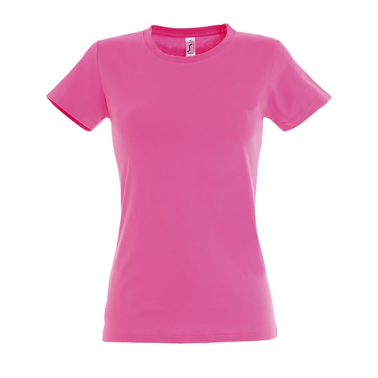 SOLS Dames/dames Imperial Heavy Short Sleeve T-Shirt (Orchideeënroze) - Image 1