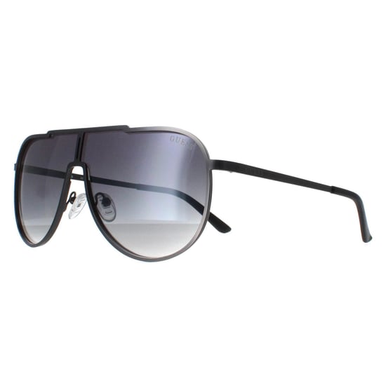 Guess Shield Unisex Matte Gunmetal Smoke Gradient GF0199