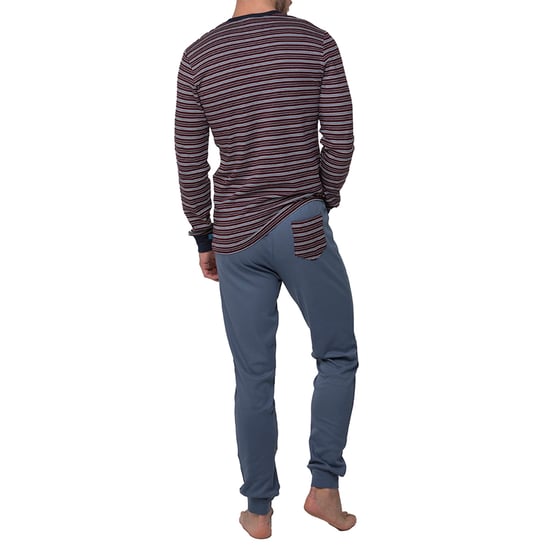 Men's Interlock long sleeve pajamas A0CHJ
