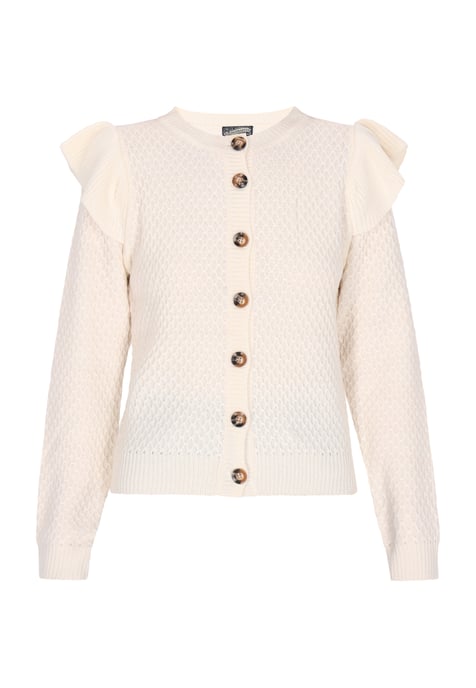 Dreimaster Vest Dames wit - Image 1