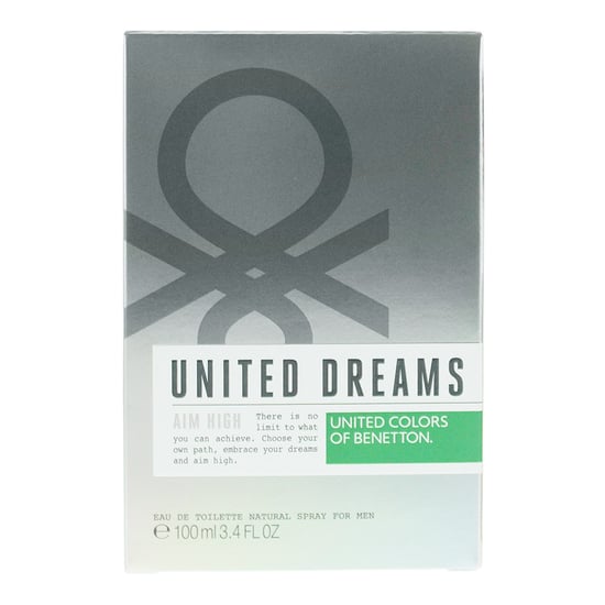Benetton United Dreams Aim High Eau de Toilette 100ml Spray For Men
