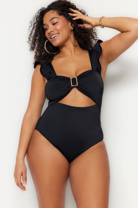 Trendyol Kvinnors Plus Size Baddräkt - Image 2
