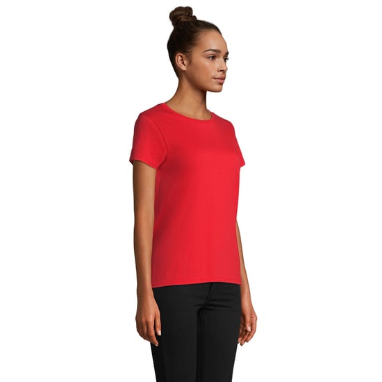 SOLS Dames/Dames Pioneer T-Shirt (Helder rood) - Image 3