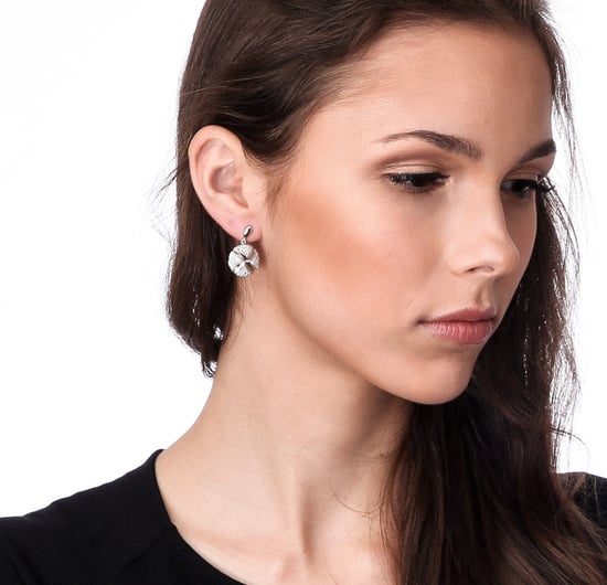 Orphelia Dames 925 Sterling Zilveren Dangle Oorbellen - Zilver ZO-6043 - Image 4