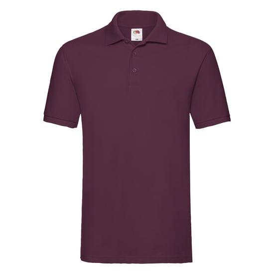 Fruit of the Loom Heren Premium Piqué Poloshirt (Bourgondië) - Image 1