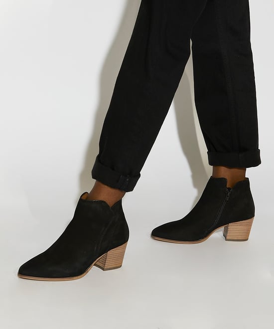 Dune Ladies Heeled Suede Ankle Boots PARLOR - Image 3
