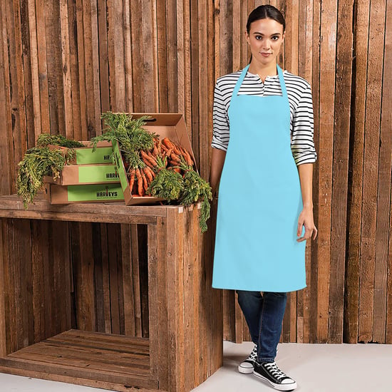 Premier Colours Bib Apron (Cyan)