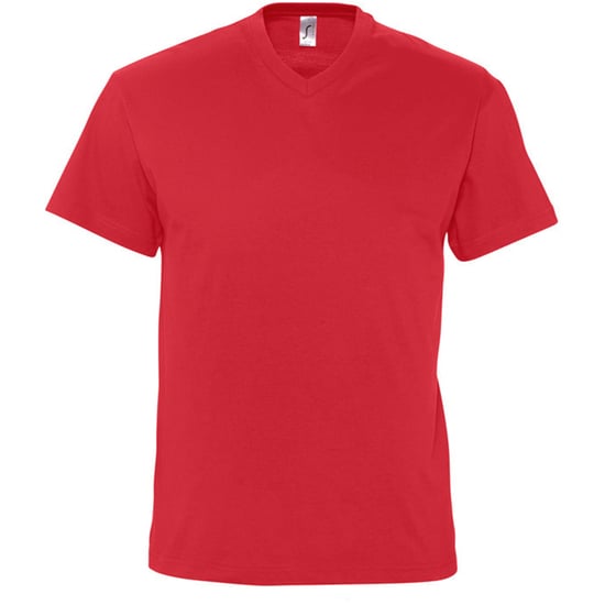 SOLS Mens Victory V Neck Short Sleeve T-Shirt (Red) - Image 1
