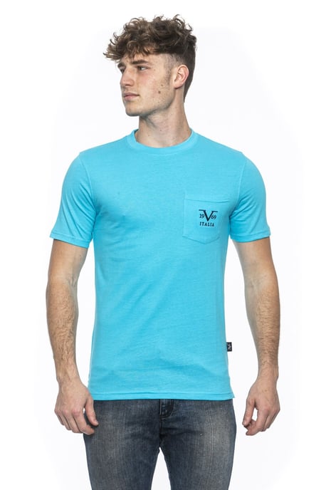 19V69 Italia Mens T-Shirt Ivan Turquoise